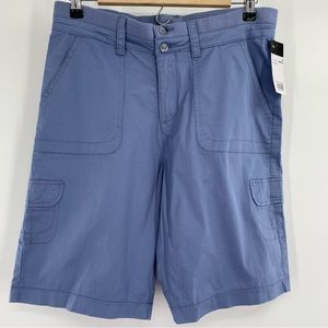 Lee Women's Relaxed Fit Avey Knit Waist Cargo Bermuda Short